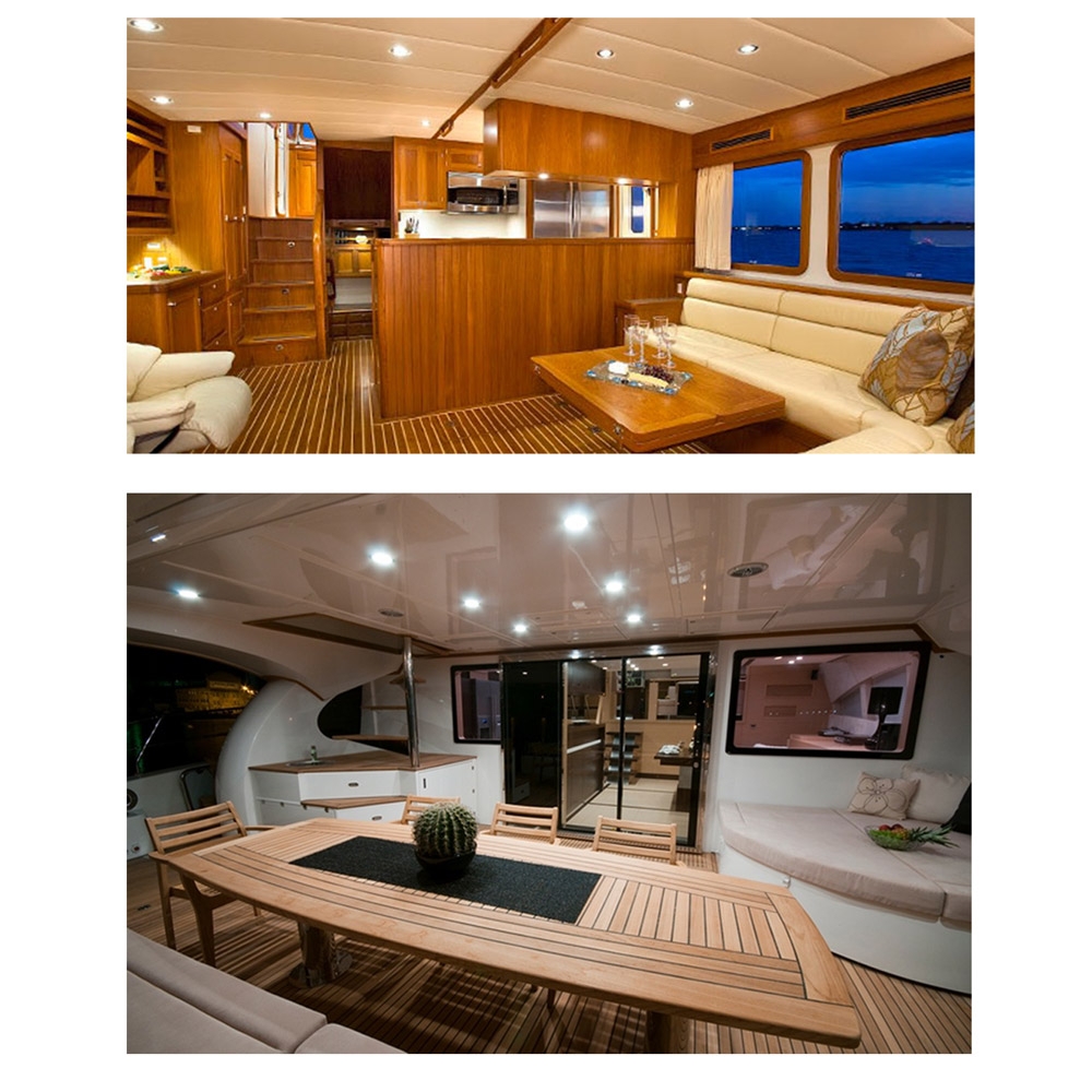 Hella Marine SpotLED Cabin Light 12v White Plastic Rim