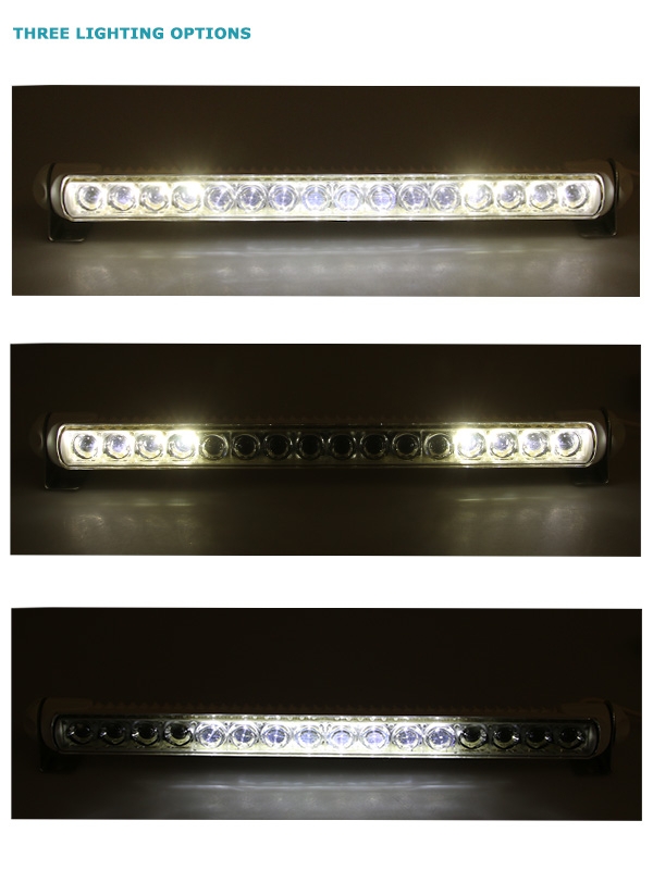 Hella Marine Sea Hawk-470 LED Floodlight 12/24V DC Combination Lens - Black