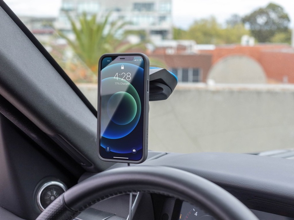 Quad Lock Car/Desk Wireless Charging Head