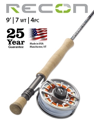 Orvis Recon 907-4 Fly Rod 9ft 7WT 4pc