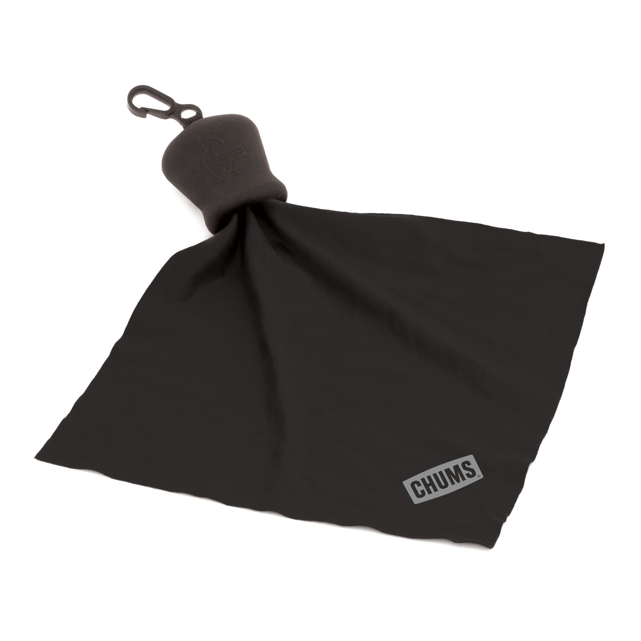 Chums Microfiber Pouch Cleaning Lens Cloth Black