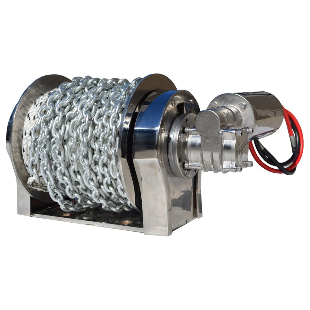 Viper S-Series Gravity Feed Anchor Winch Bundle 165m