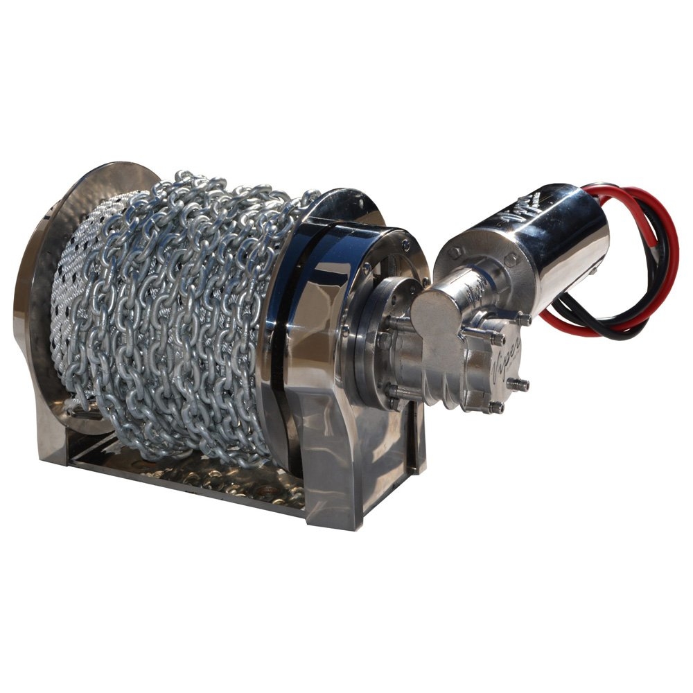 Viper S-Series Gravity Feed Anchor Winch Bundle 165m