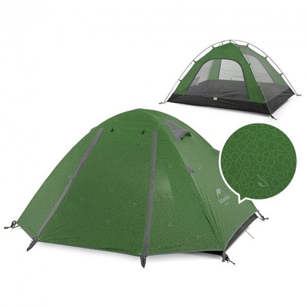 Naturehike P-Series 2 Person Tent Green