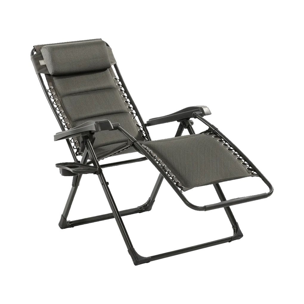 Travellife Barletta Relax Camping Chair Dark Grey