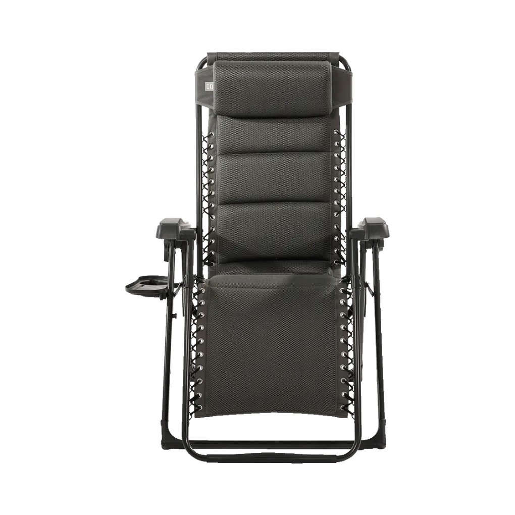 Travellife Barletta Relax Camping Chair Dark Grey
