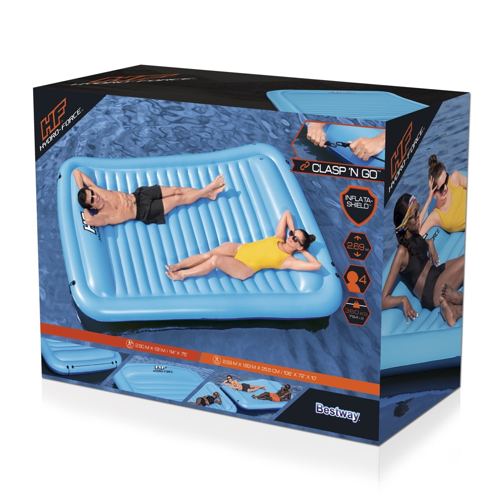 Hydro-Force Sun Soaker Floating Platform 2.90 x 1.91m