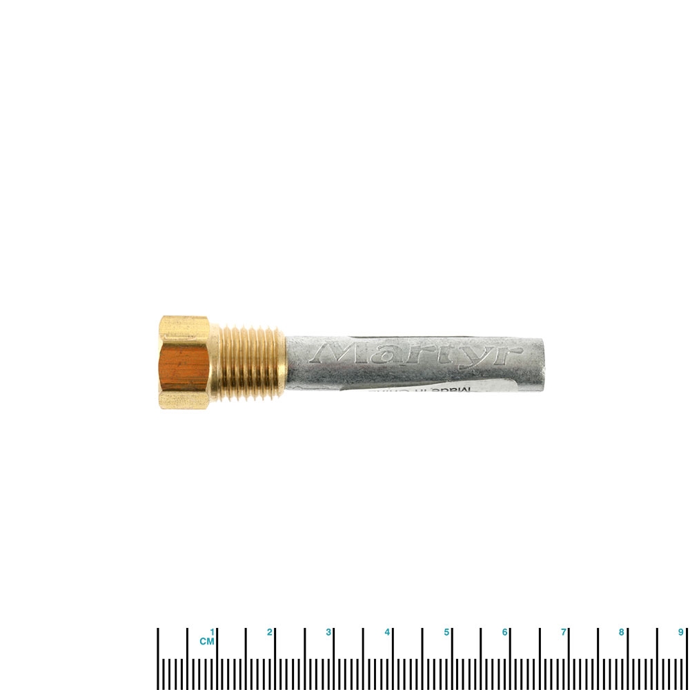1/4 NPT Thread Engine Pencil Anode with Plug 9.5x44mm 0.04kg