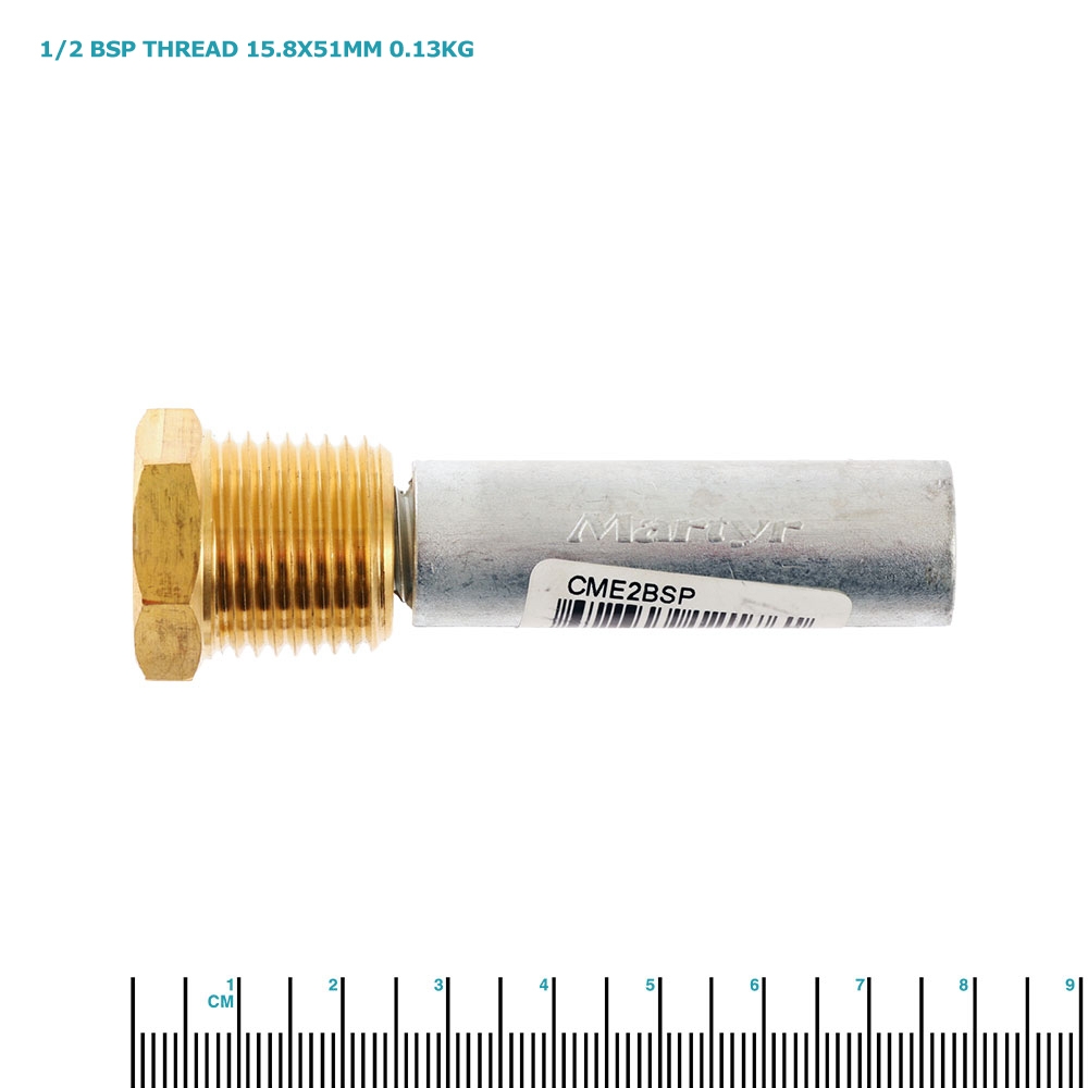 Engine Pencil Anode with Plug