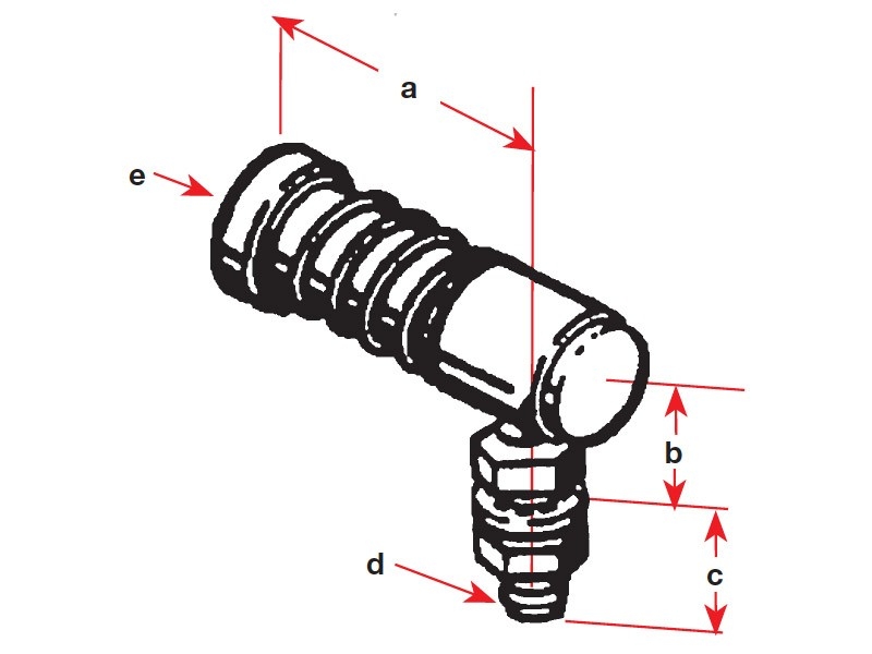 BLA Stainless Steel Ball Joint for 40 Cable Series M6