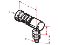 BLA Stainless Steel Ball Joint for 60 Cable Series M8 Thumbnail BLA Stainless Steel Ball Joint for 60 Cable Series M8
