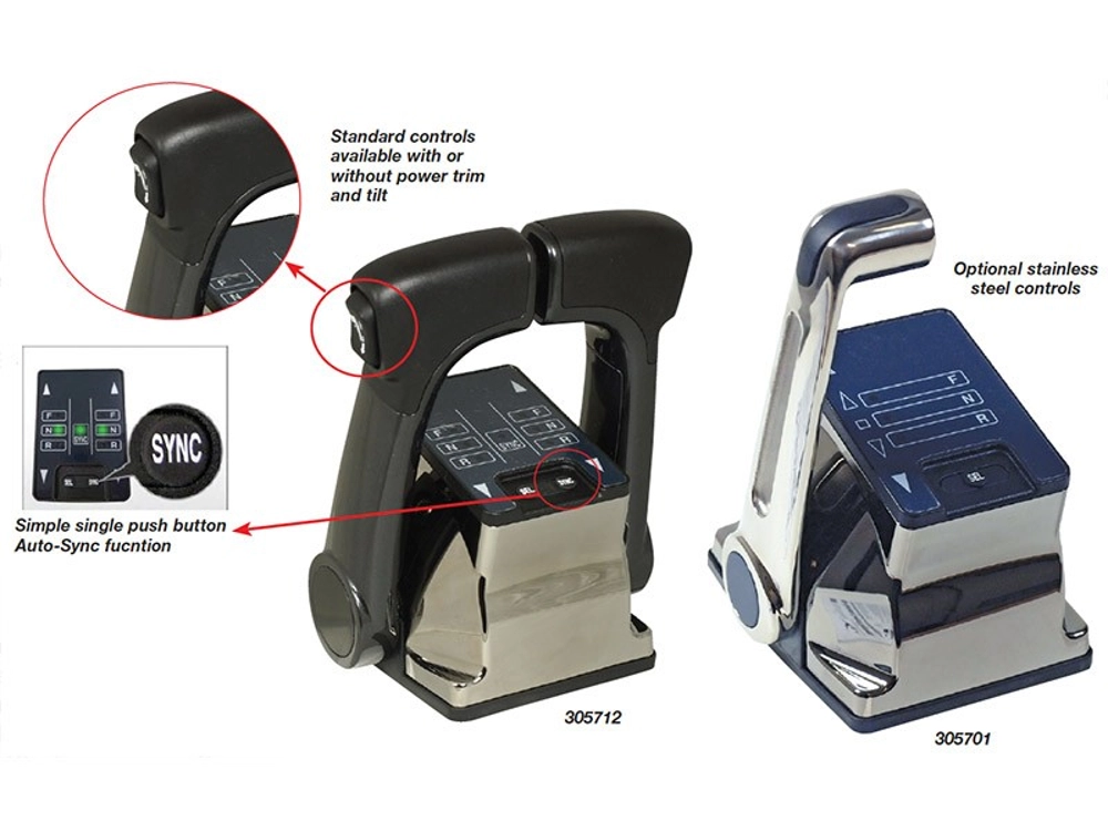 NHK MEC Electronic Engine Control Head - Twin Stainless Steel NHK MEC Electronic Engine Control Head - Twin Stainless Steel
