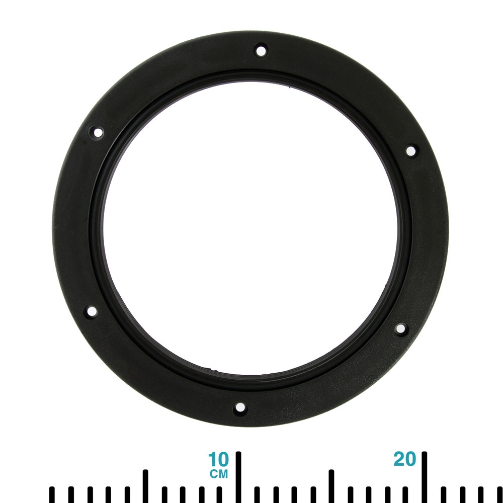 Full Cover Inspection Port Black