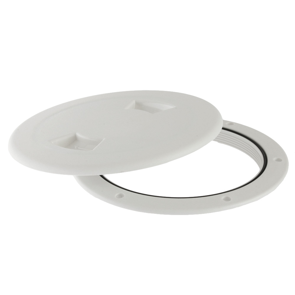 Full Cover Inspection Port White