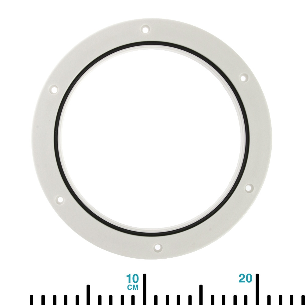 Full Cover Inspection Port White