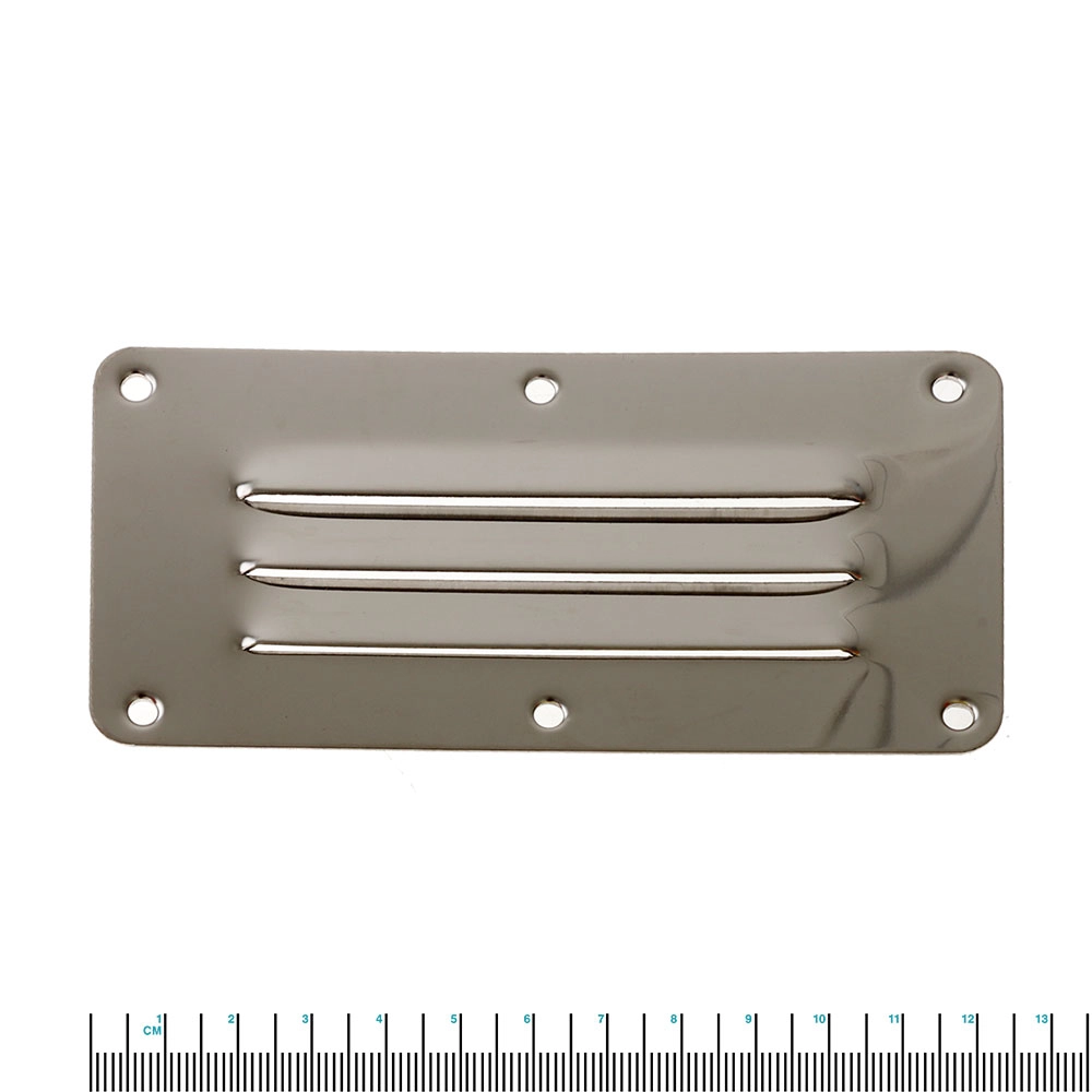 Stainless Steel Louvre Vent - 3 Louvres Stainless Steel Louvre Vent - 3 Louvres
