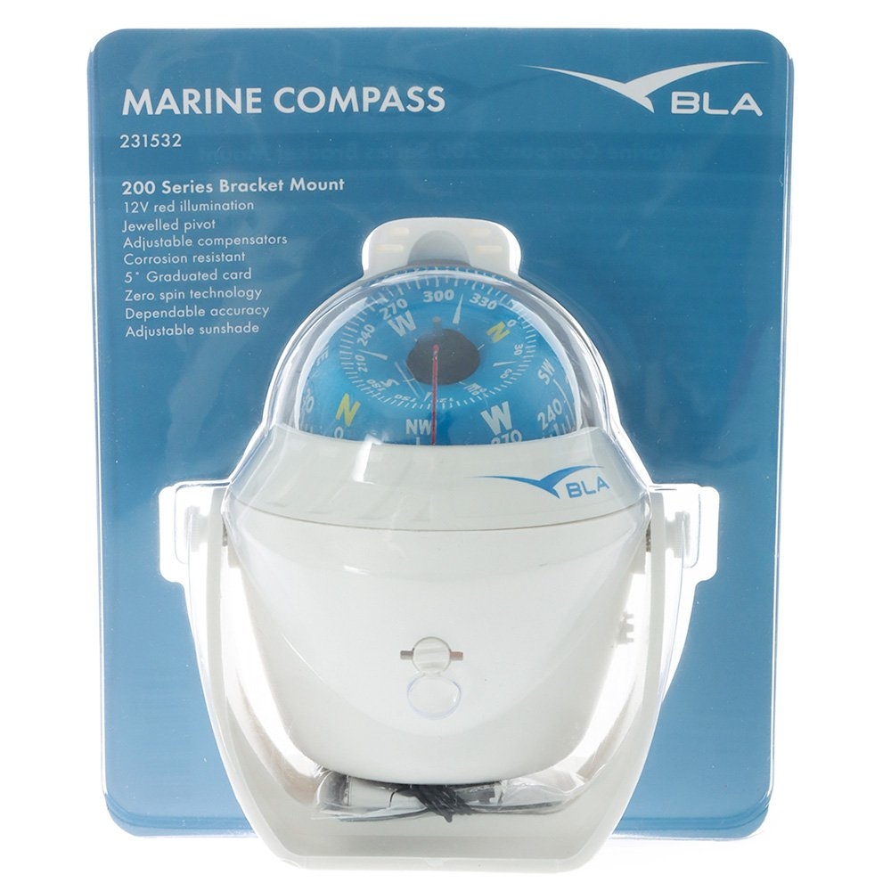 BLA 200 Series Bracket Mount Compass 136 x 113 x 94mm