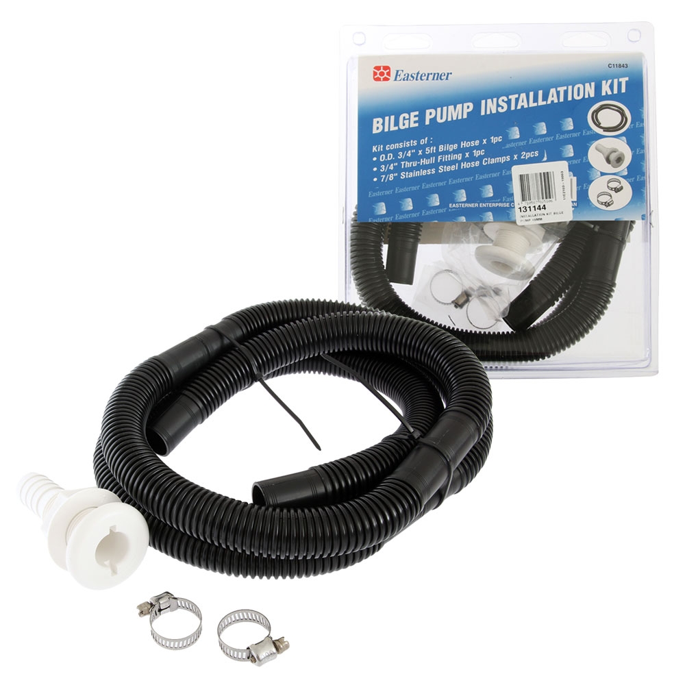 Easterner Bilge Pump Installation Kit 20mm