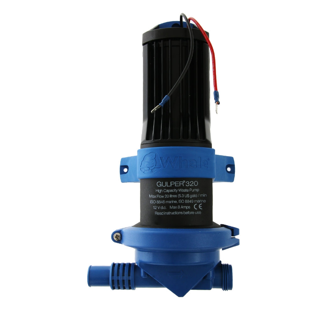 Whale Gulper 320 High Capacity Grey Waste Pump