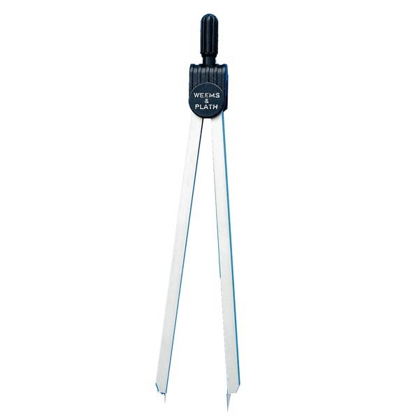 Weems & Plath Matte Nickel Fixed Point Divider 5in