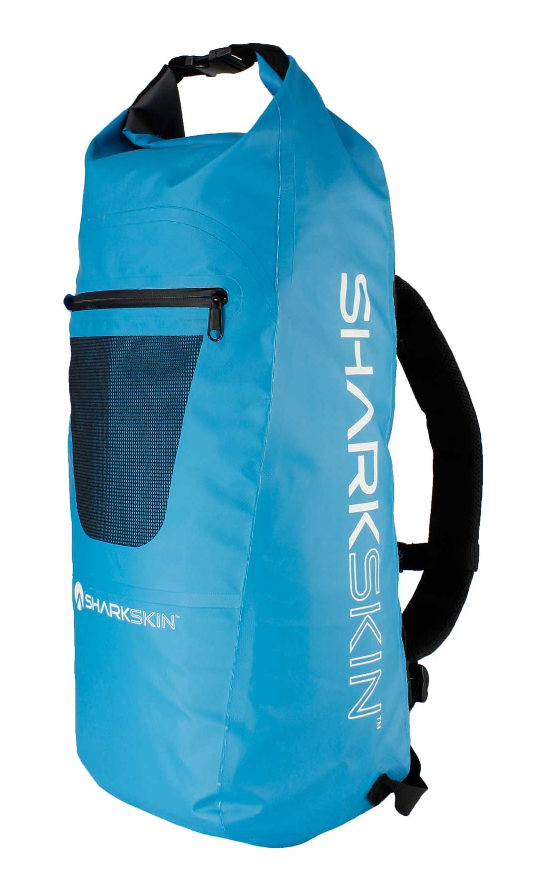 Sharkskin Performance Roll-Top Waterproof Backpack 30L Blue
