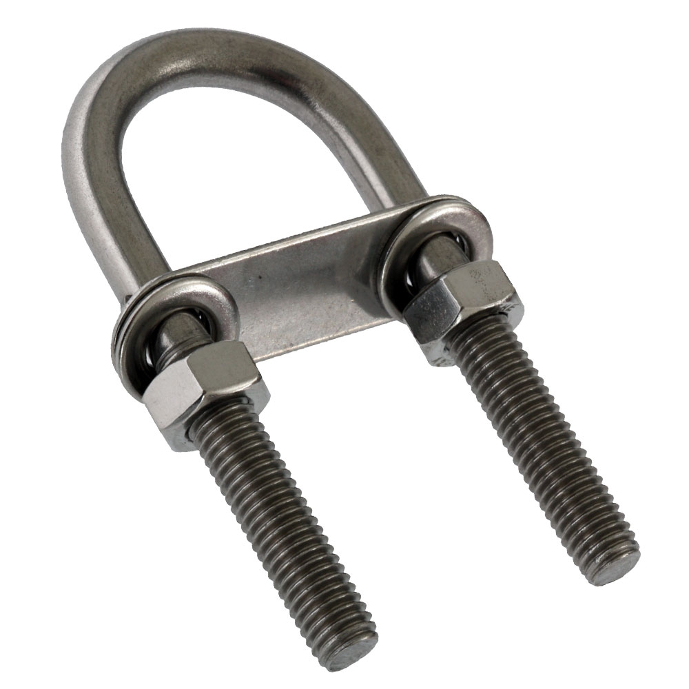 304 Stainless Steel U Bolt M8 7x80x47mm