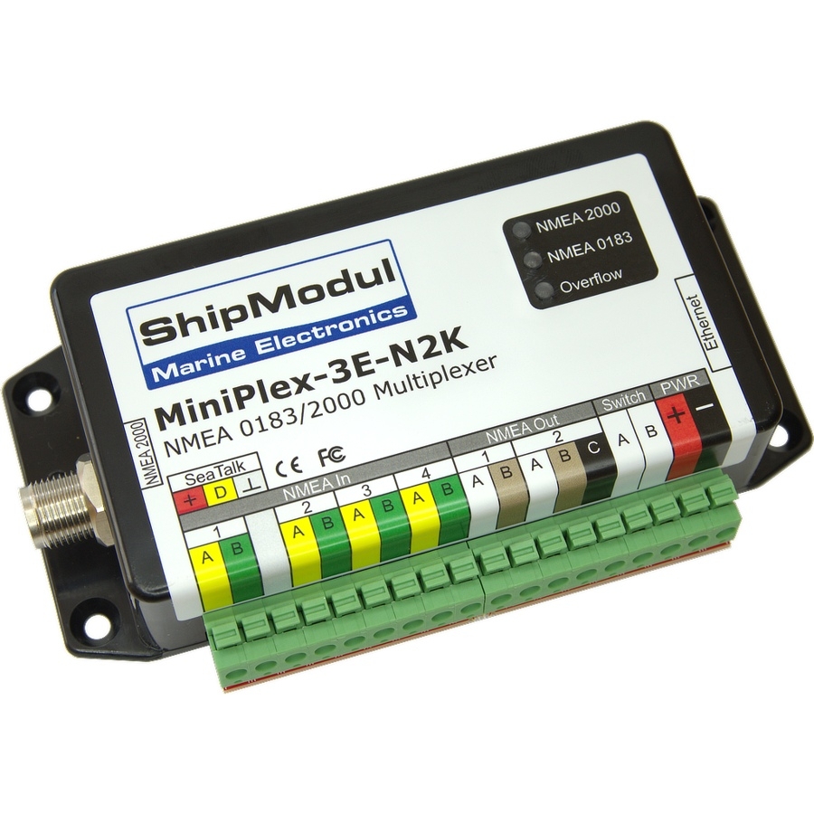 MiniPlex-3E Multiplexer with Ethernet-N2K