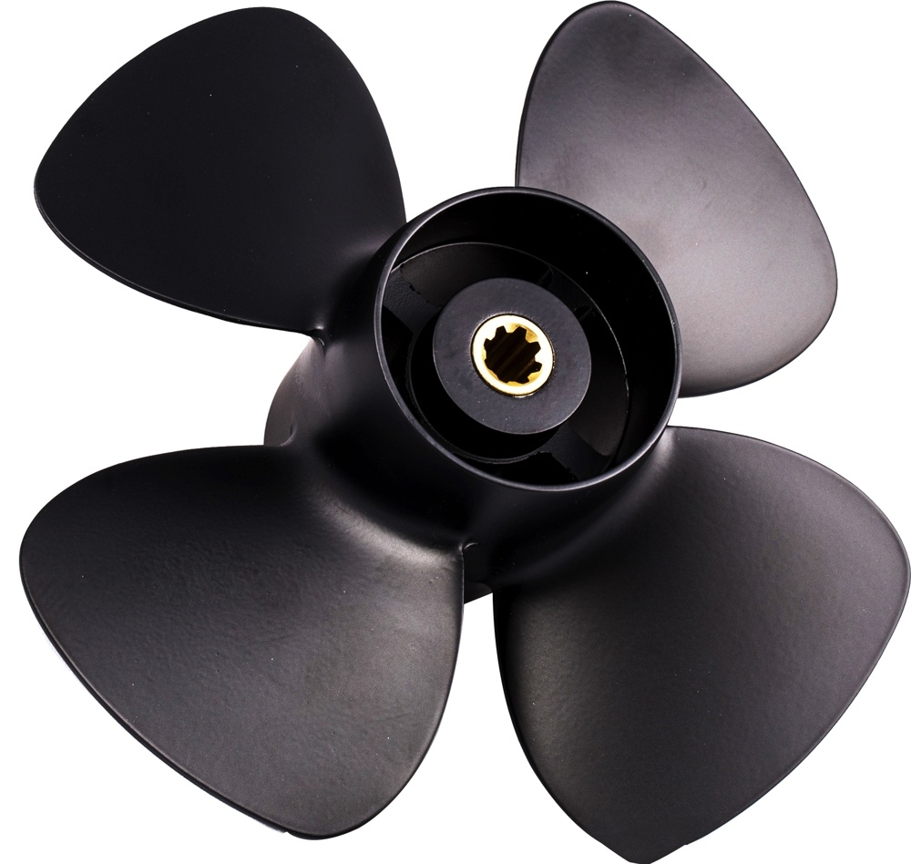 SOLAS 3113-100-07 Amita 4 - High Thrust Yamaha/Hond/Merc Aluminium 9.9-15 HP 07 High Thrust Propeller