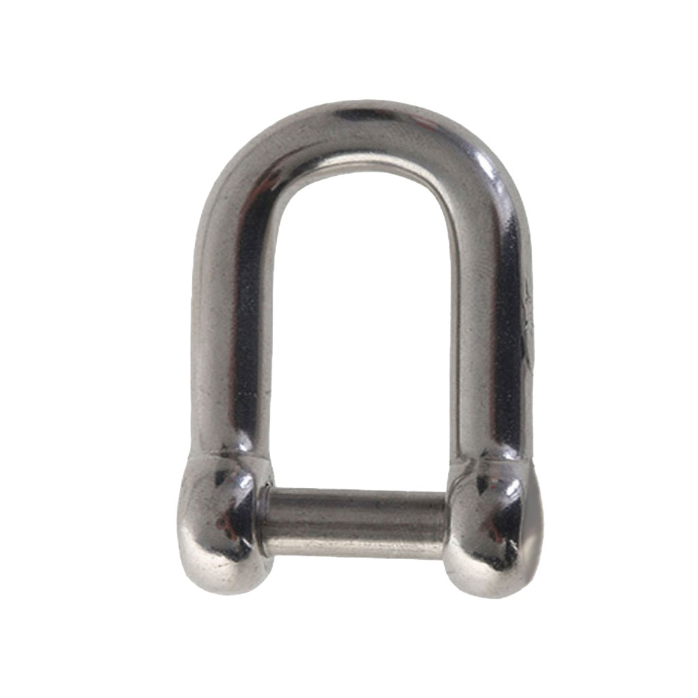 Stainless Steel Countersunk Pin D Shackle 10mm