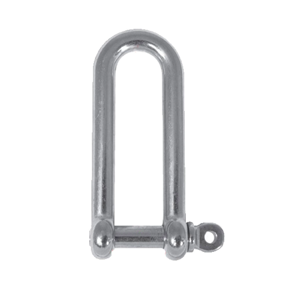 Stainless Steel Captive Pin Long D Shackle Stainless Steel Captive Pin Long D Shackle