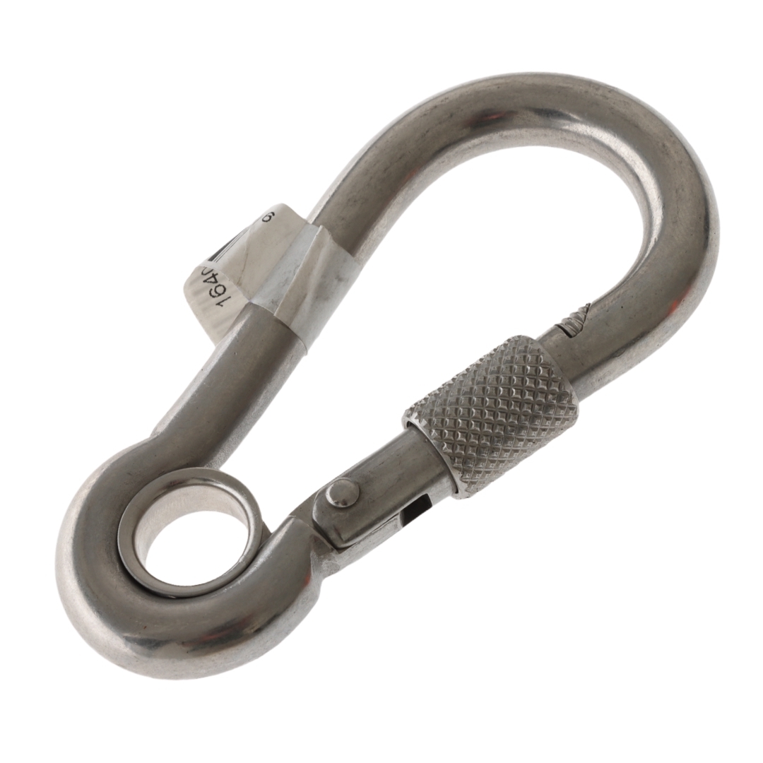 Stainless Steel Carabiner Hook - 100mm