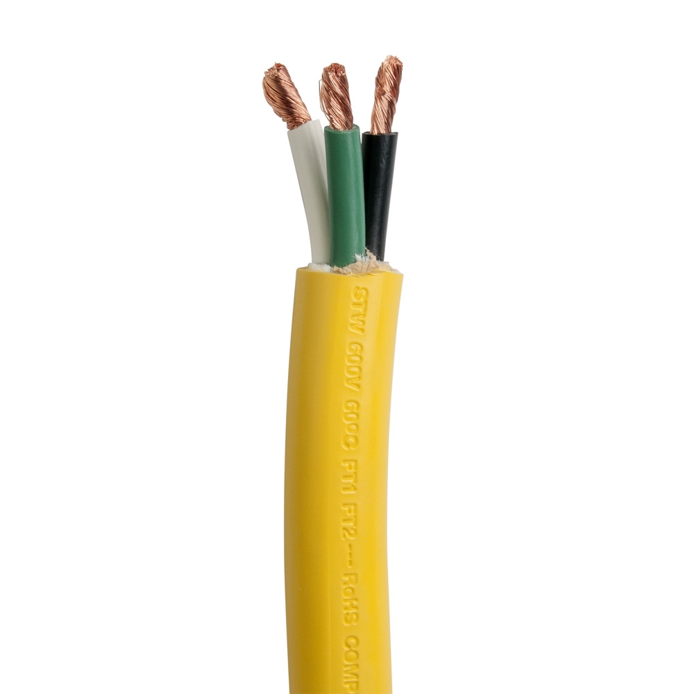 Marinco Shore Power Cable 6/3 STW Yellow