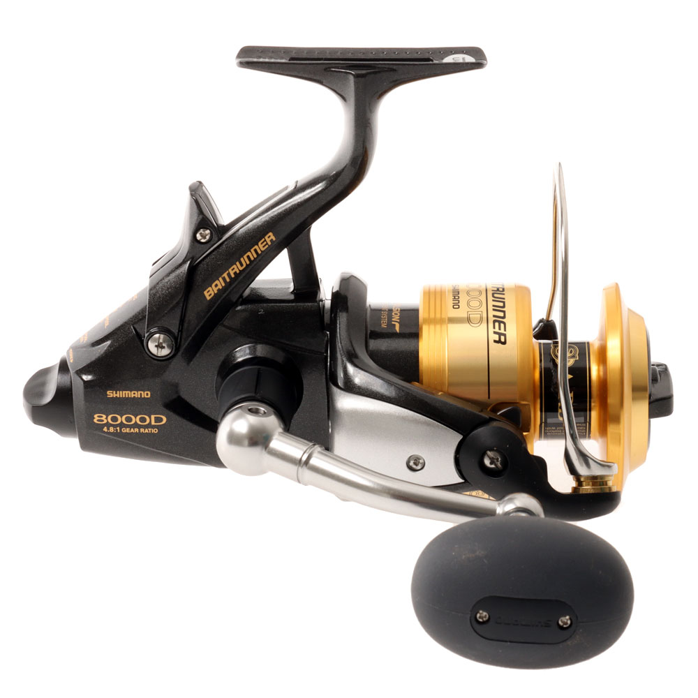 Shimano Baitrunner 8000 D Dynaflare MH Rock Spin Combo 9ft 6in 10-15kg 3pc
