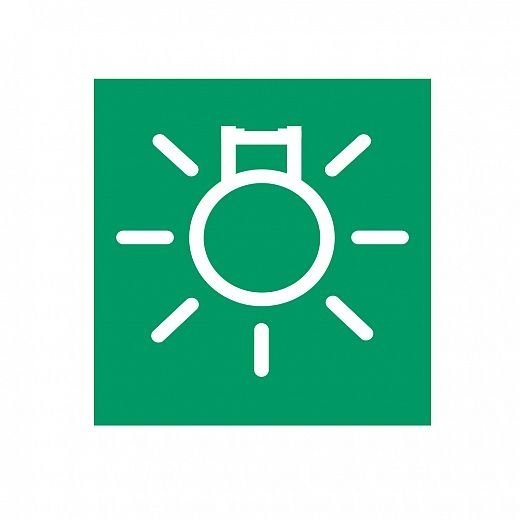 Hella Marine Green Main Light Symbol Card