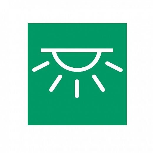 Hella Marine Green Interior Lighting High Symbol Card