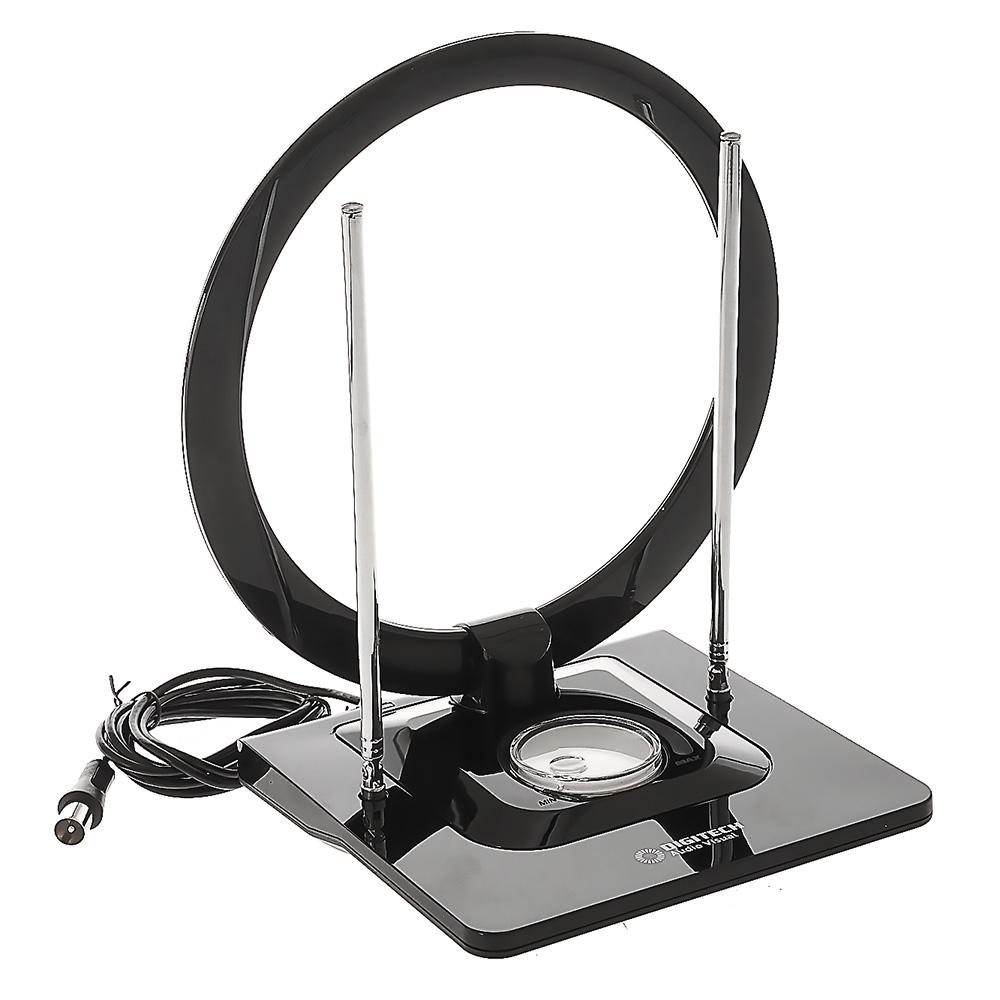 Slim Digital TV Indoor Antenna with Amplifier