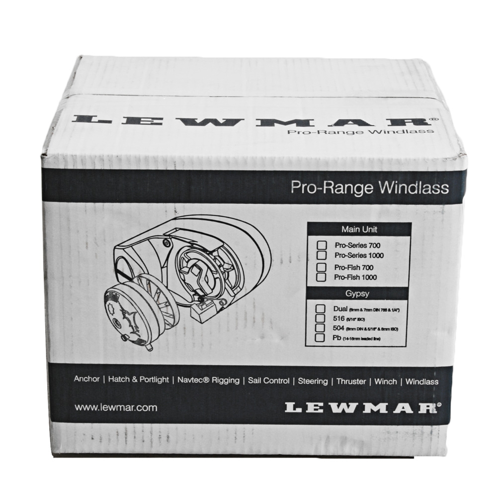 Lewmar Pro-Series 1000G Anchor Windlass 8mm Kit