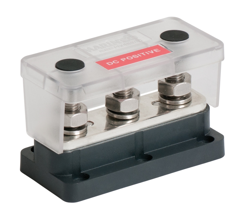 BEP Pro Installer Heavy Duty Bus Bar 3 Stud 650A