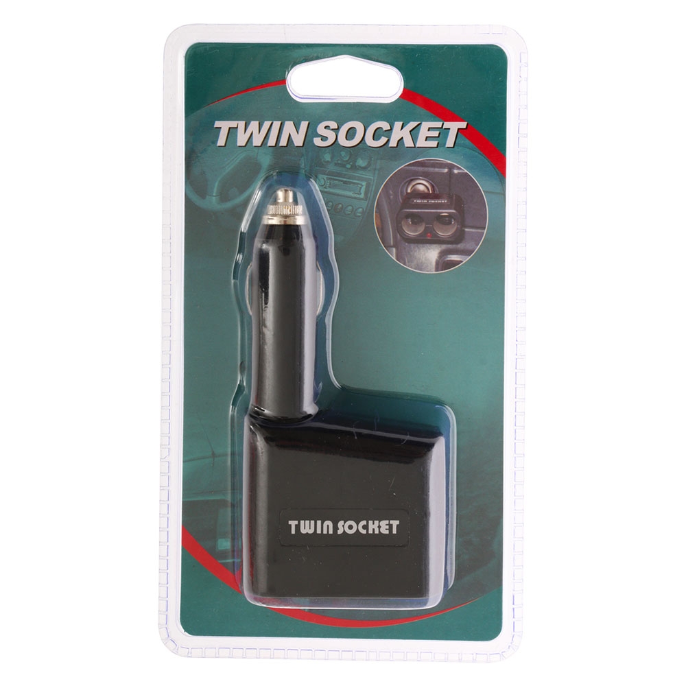 Cigarette Lighter Twin Socket