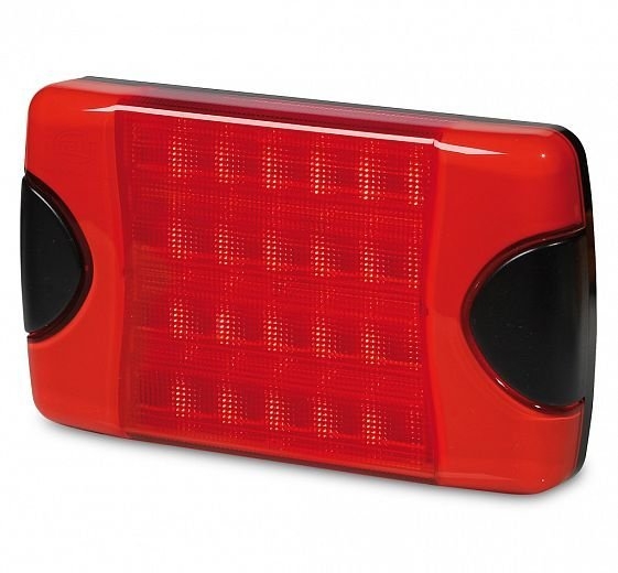 Hella Marine DuraLED Stop/Rear Position Lamp with Night Light Horizontal Mount