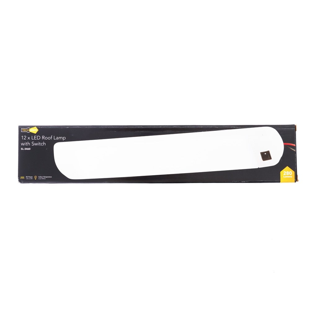 12-LED Roof Lamp with Switch 280 Lumens