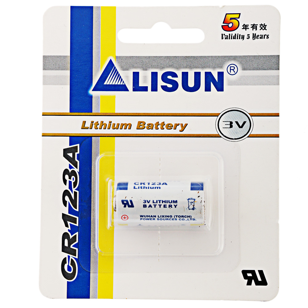 CR123A 3V Lithium Battery for Cameras