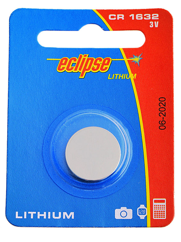 Eclipse CR1632 Lithium Button Cell Battery