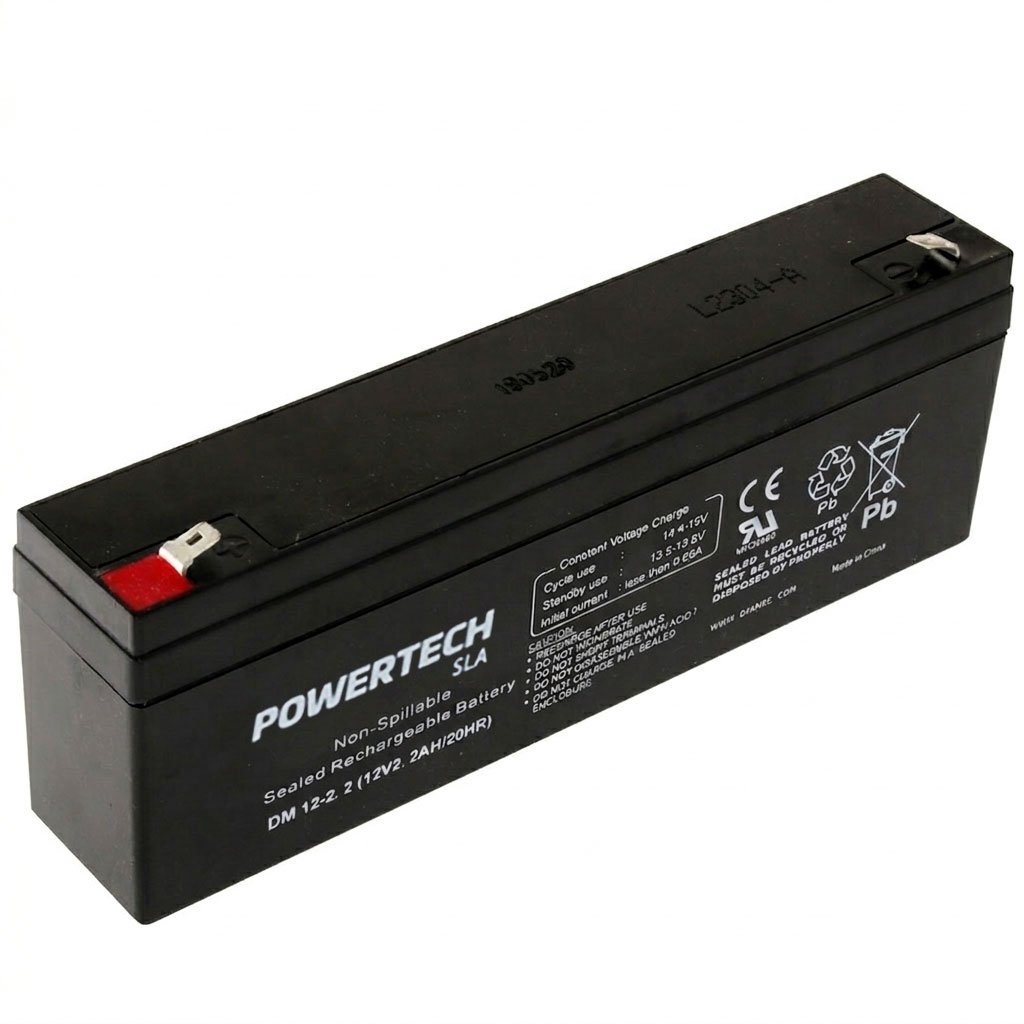 Powertech Sealed Lead Acid SLA Rechargeable Battery 12V 2.2Ah