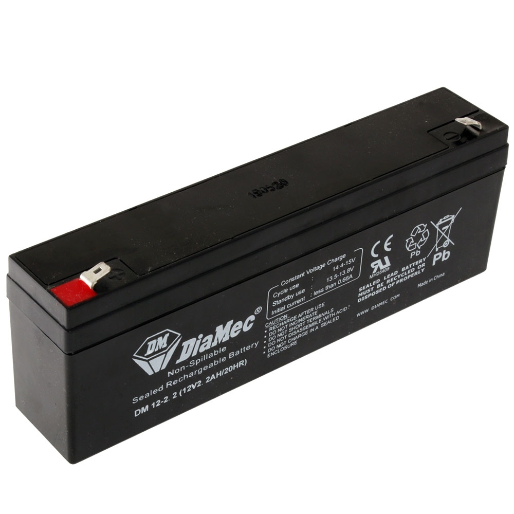 Powertech Sealed Lead Acid SLA Rechargeable Battery 12V 2.2Ah