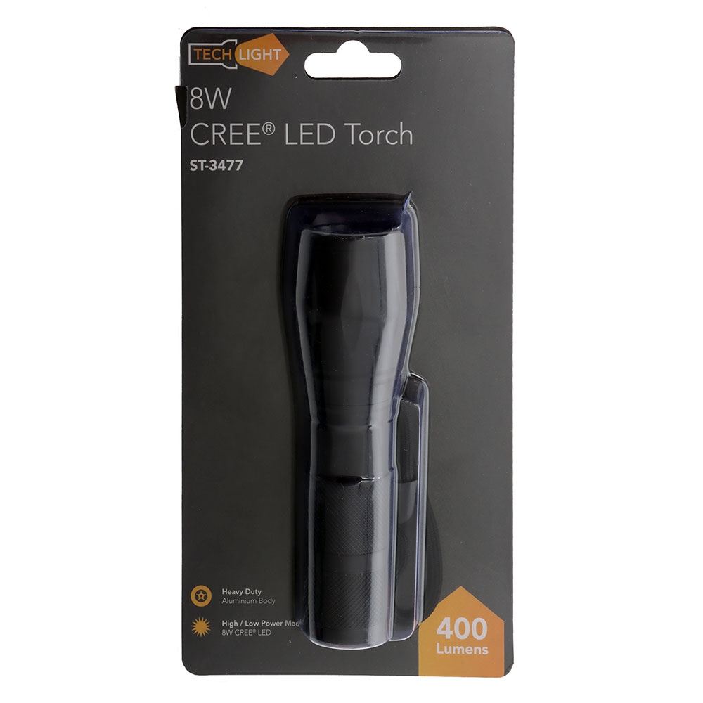 Cree LED Torch 400 Lumen 8W