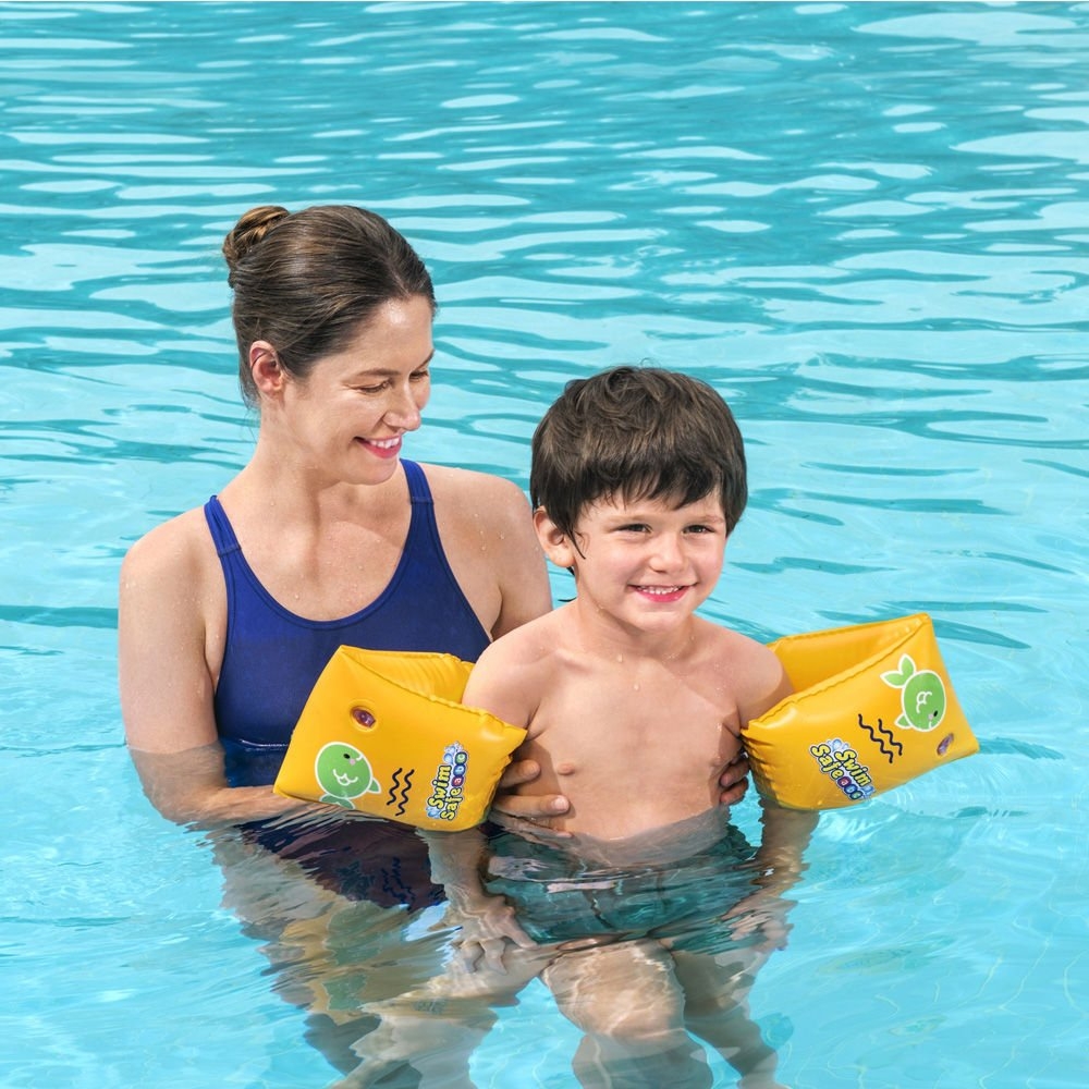 Bestway Swim Safe ABC WonderSplash Inflatable Arm Floats S/M 3-6 Years