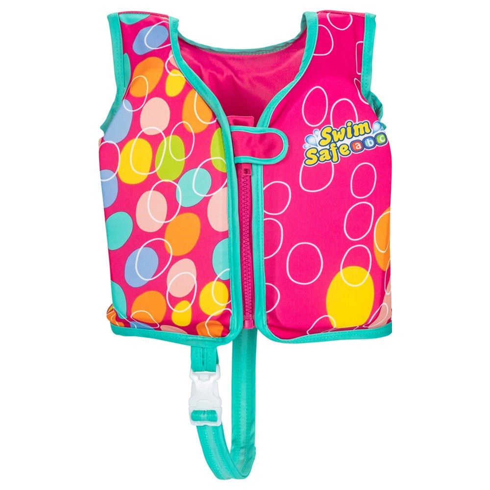 Bestway Swim Safe ABC AquaStar Fabric Swim Trainer Vest S/M 1-3 Years Pink