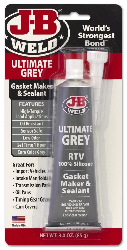 J-B Weld Ultimate Grey RTV Silicone 85g