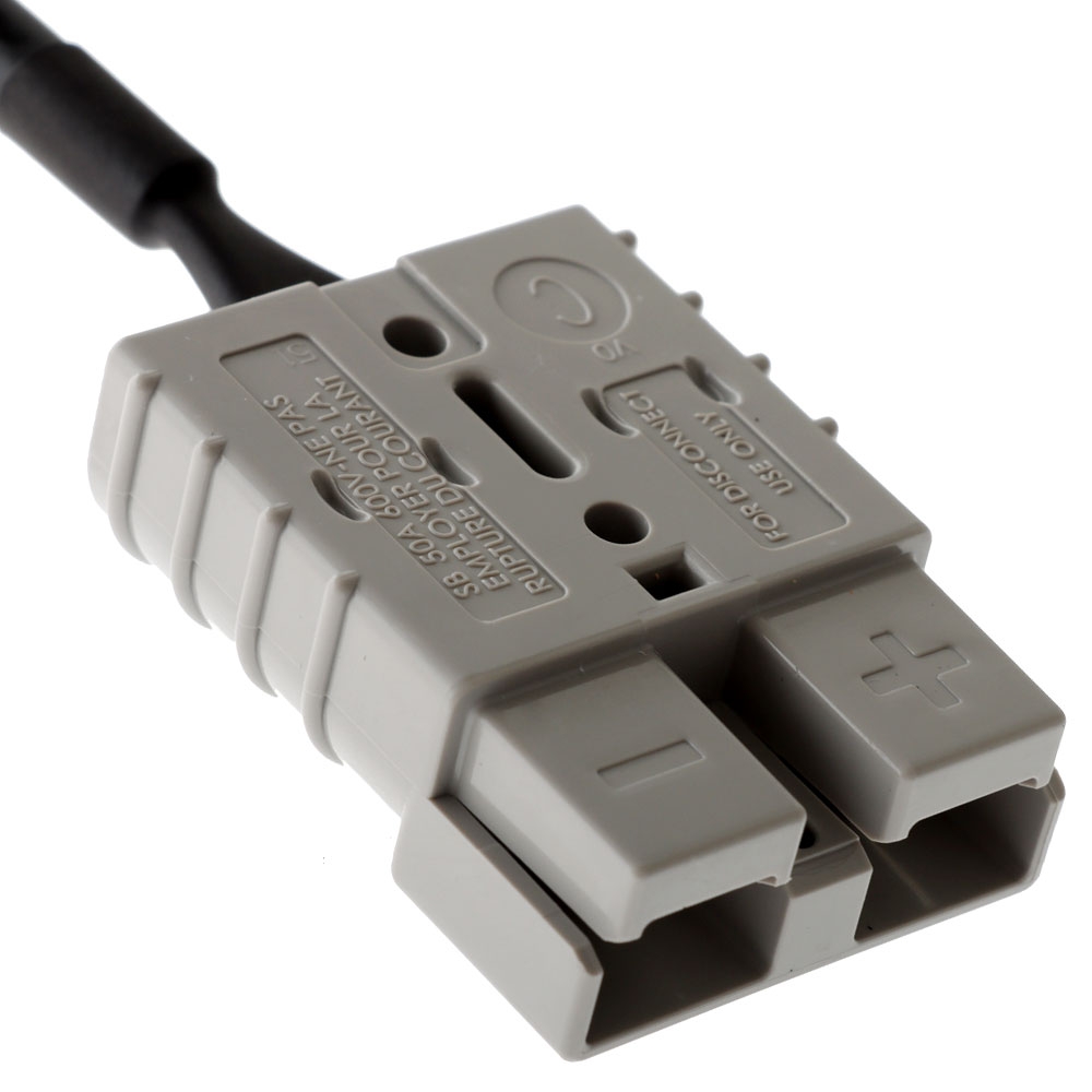 Anderson 50A to 15A Cigarette Plug Lead 16AWG 300mm